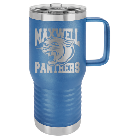 Maxwell Panthers 20 oz. Travel Mug