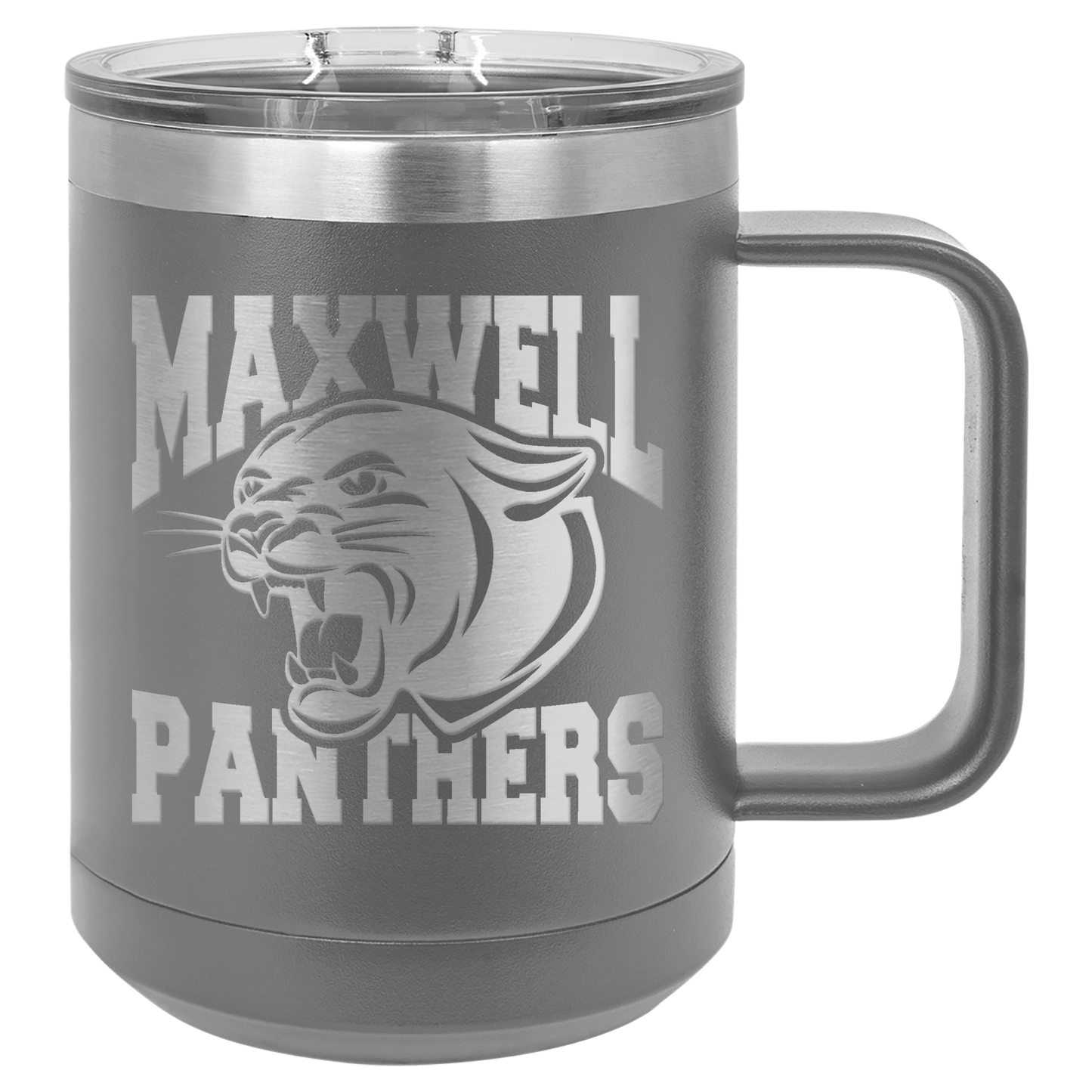 Maxwell Panthers 15 oz. Travel Mug