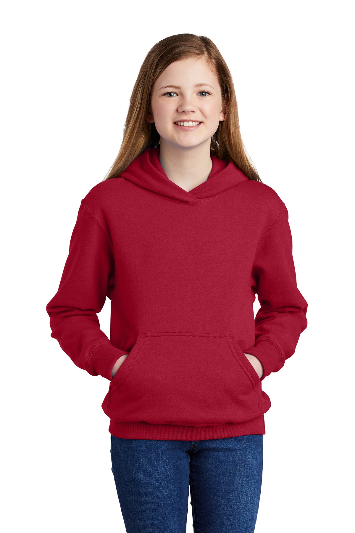 Our Lady of Lourdes Fleece Pullover Hooded Sweatshirt (PC90YH)