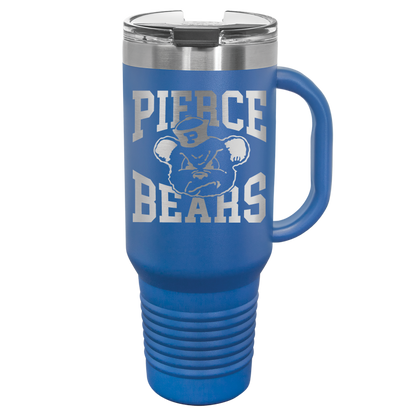 Pierce Bear 40 oz. Travel Mug with Handle