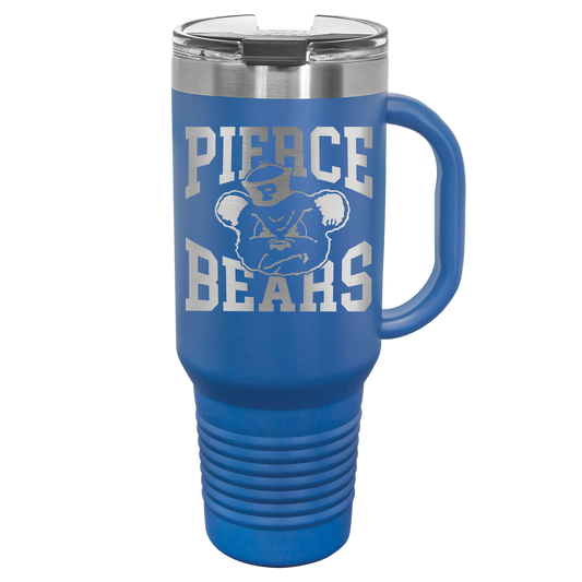 Pierce Bear 40 oz. Travel Mug with Handle