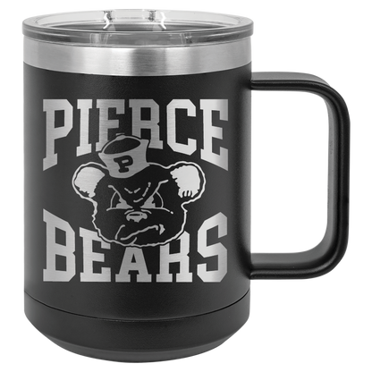 Pierce Bear 15 oz. Travel Mug