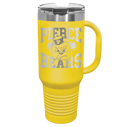 Pierce Bear 40 oz. Travel Mug with Handle