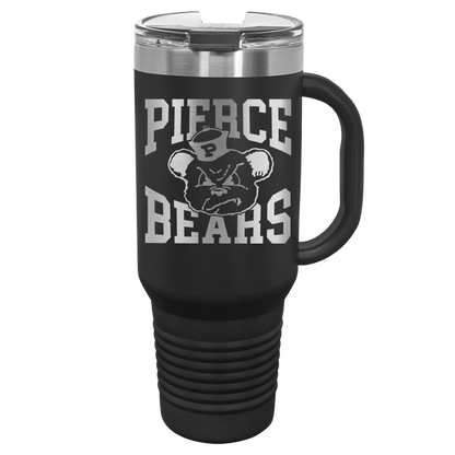 Pierce Bear 40 oz. Travel Mug with Handle