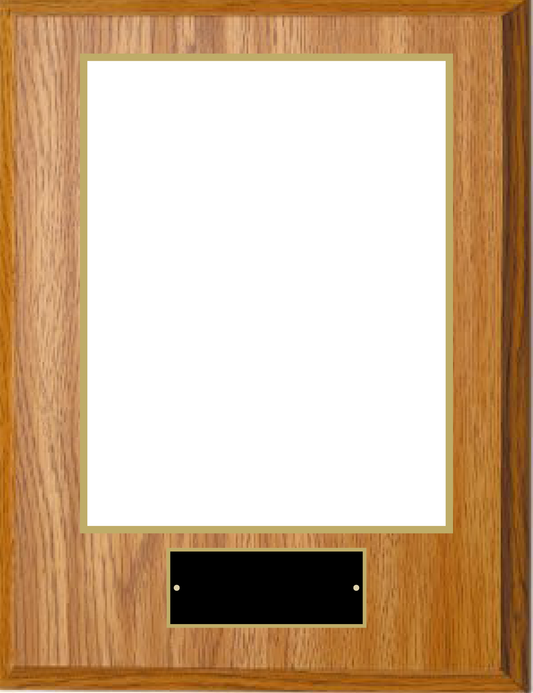 Vertical Slide-In Photo Frame Plaque