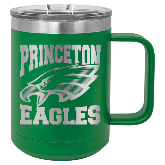 Princeton Eagles 15 oz. Travel Mug