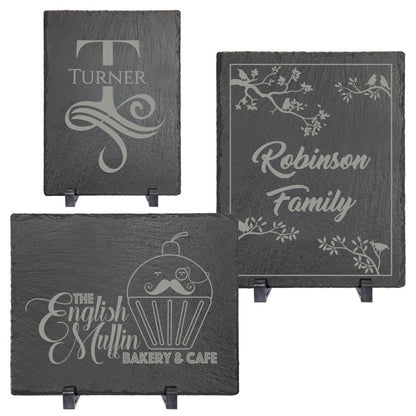 Personalized Rectangle Slate Sign