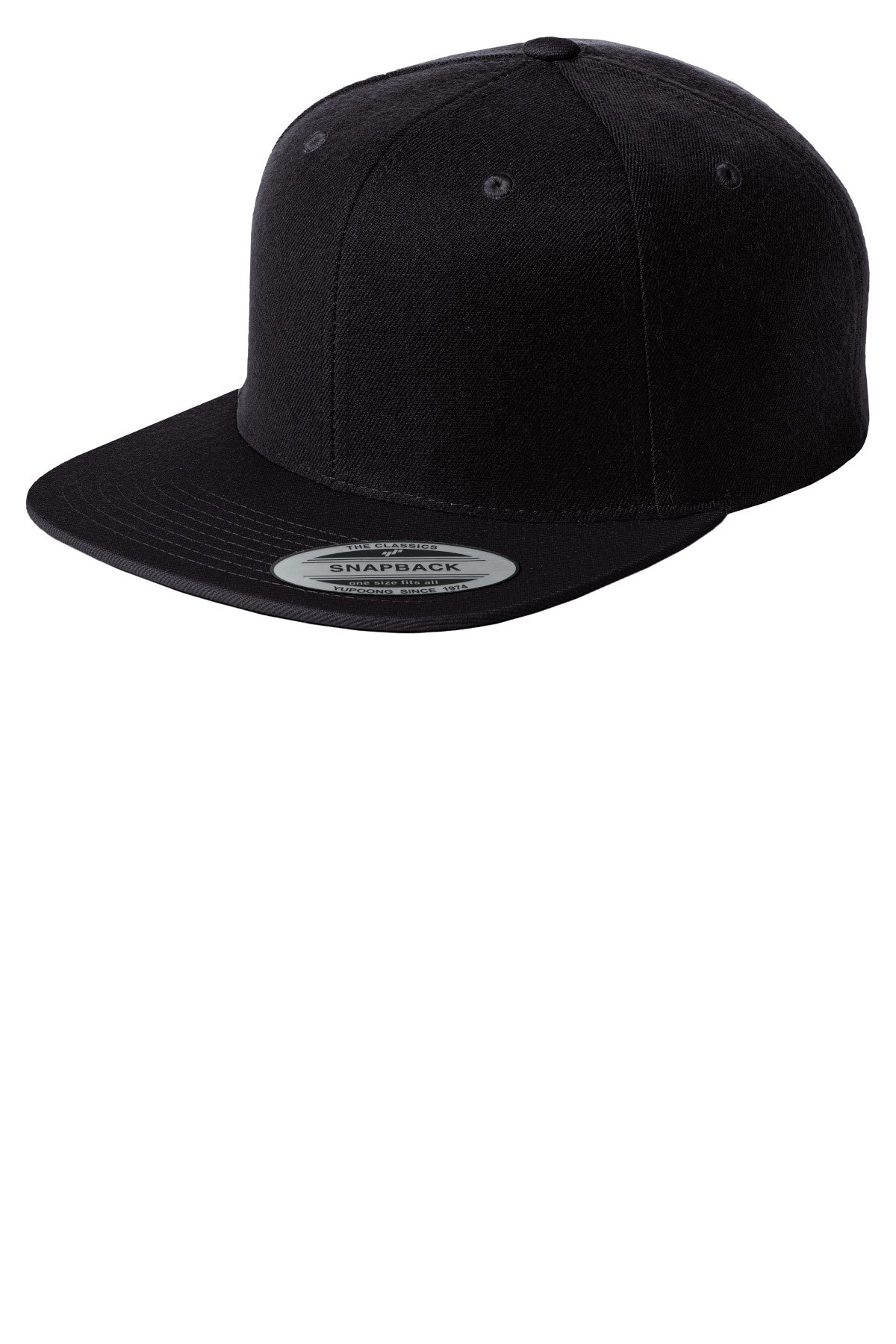 Sport-Tek® YP Classics® Flat Bill Snapback Cap (STC19)