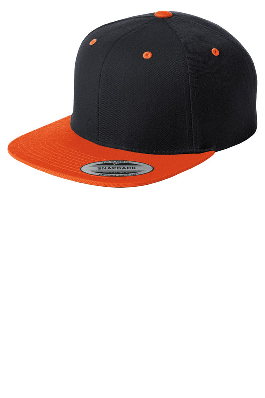 Sport-Tek® YP Classics® Flat Bill Snapback Cap (STC19)