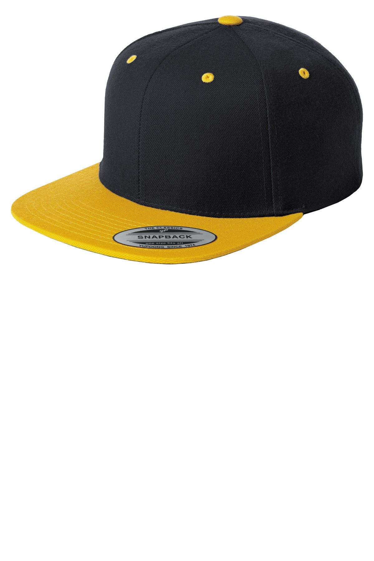 Sport-Tek® YP Classics® Flat Bill Snapback Cap (STC19)