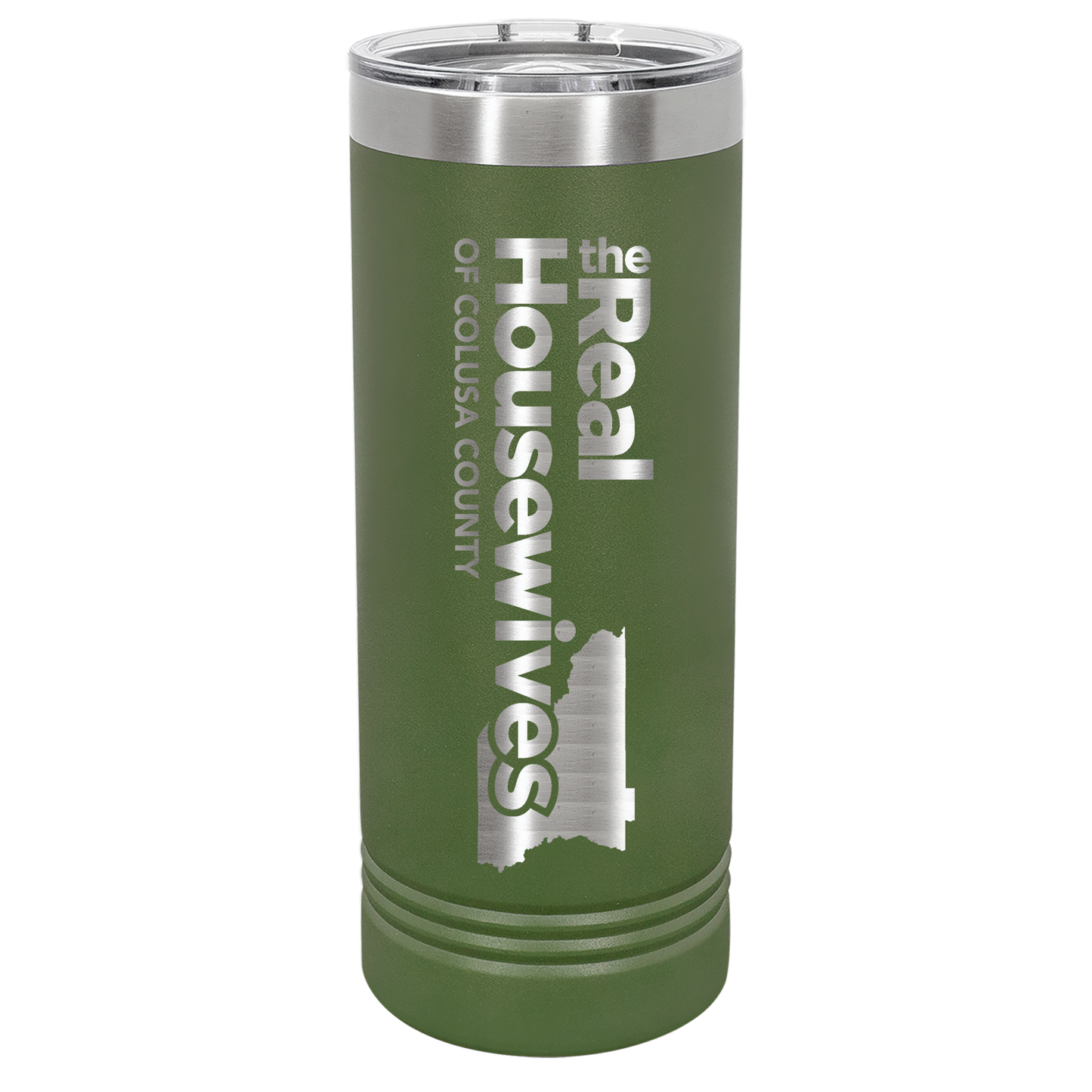 Housewives of Colusa County 22oz Skinny Tumbler