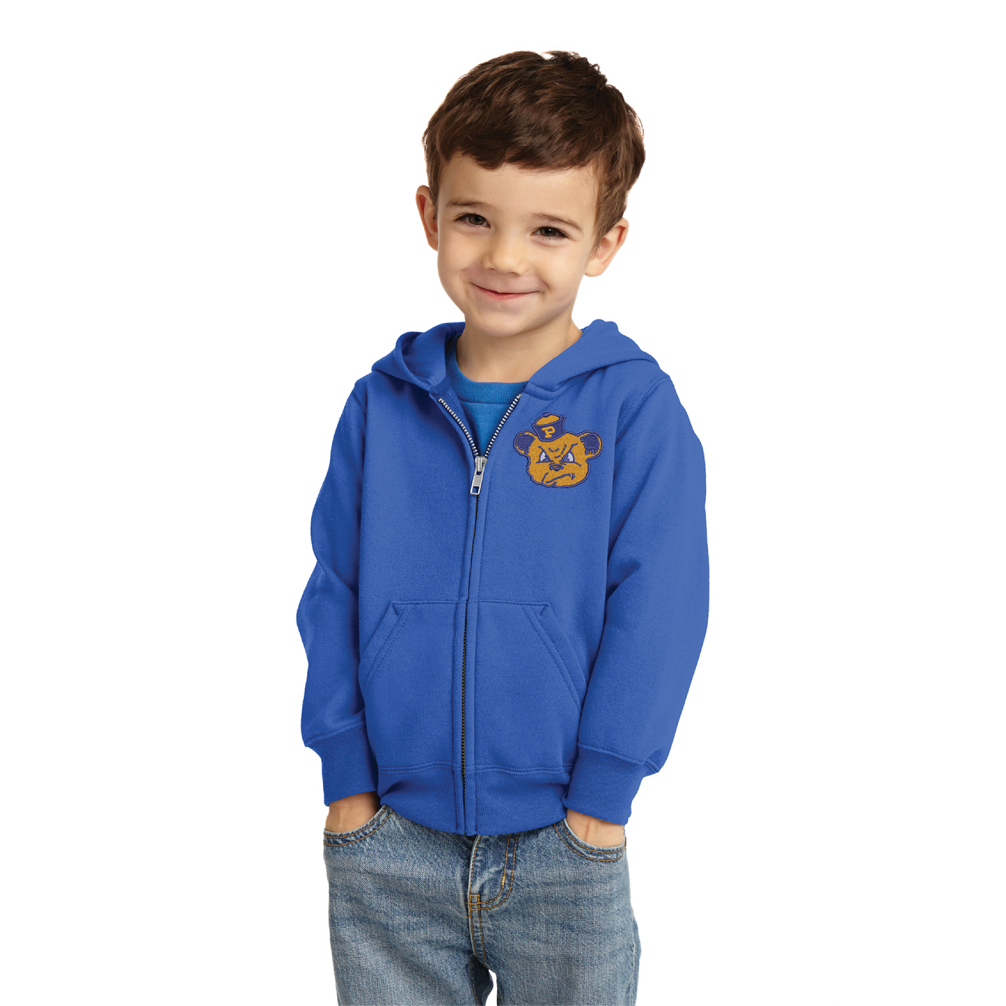 Little Bear Toddler Core Fleece Full-Zip Hooded Sweatshirt (CAR78TZH)