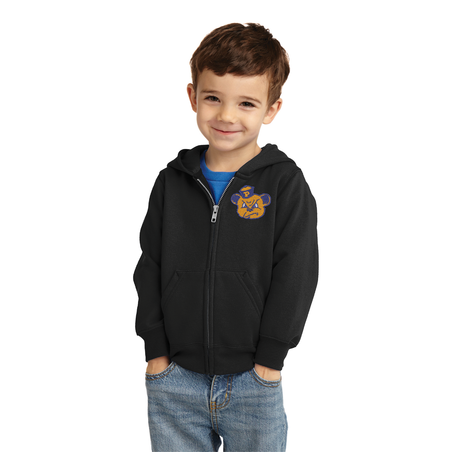 Little Bear Toddler Core Fleece Full-Zip Hooded Sweatshirt (CAR78TZH)