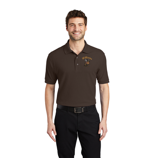 Williams (Script) Yellowjacket Silk Touch™ Polo. (K500)