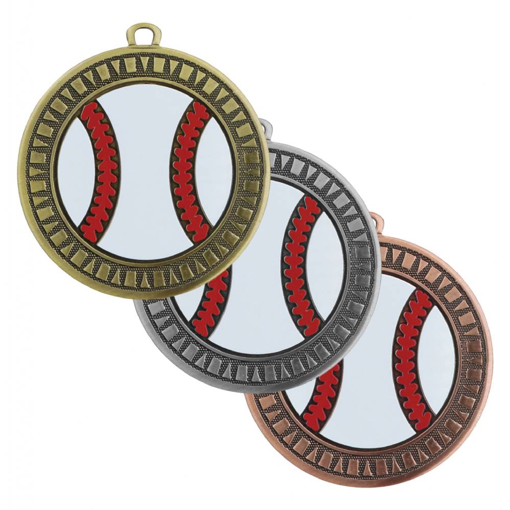 2 3/8" Baseball Velocity Series Award Medal