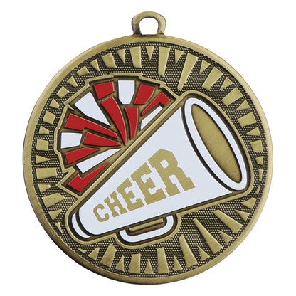 2 3/8" Cheer Velocity Series Award Medal