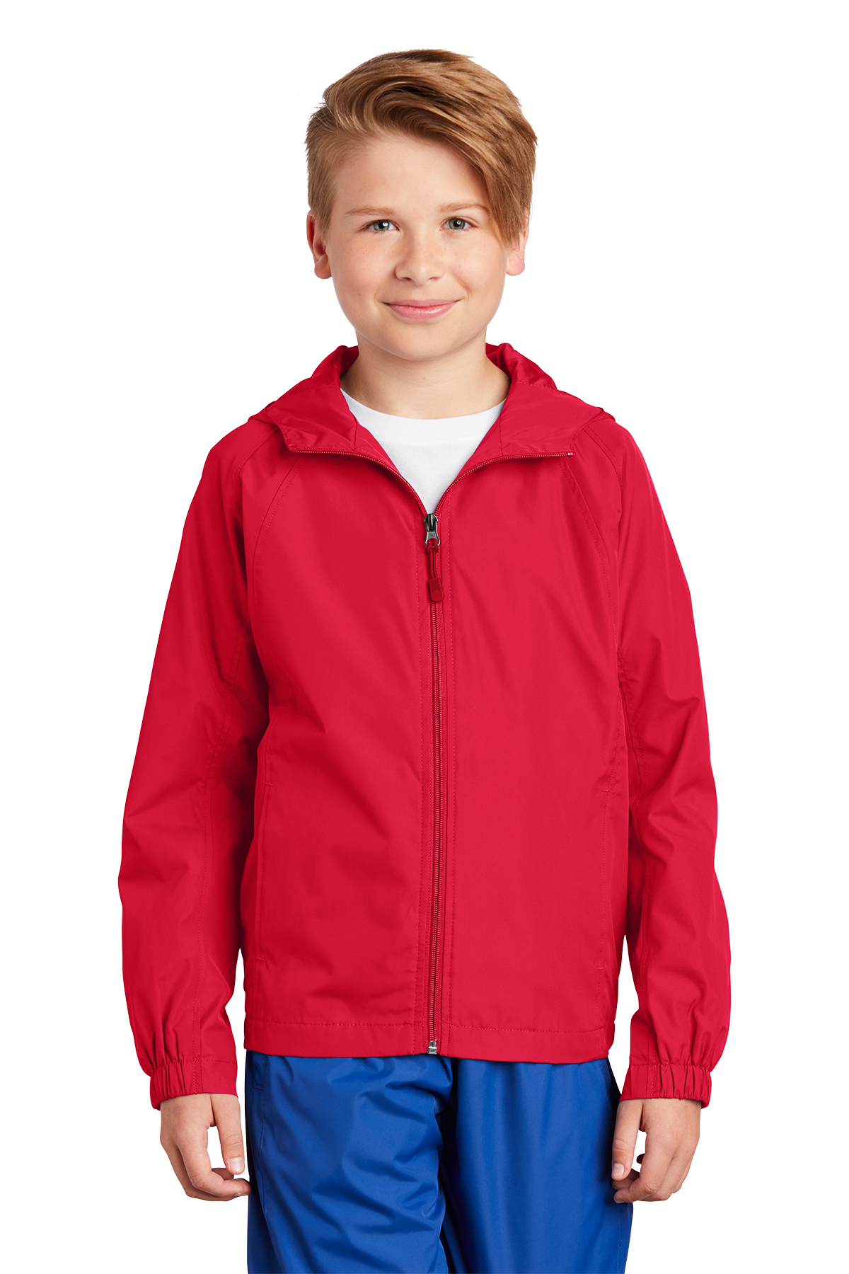 Sport-Tek® Youth Hooded Raglan Jacket (YST73)