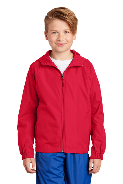 Sport-Tek® Youth Hooded Raglan Jacket (YST73)