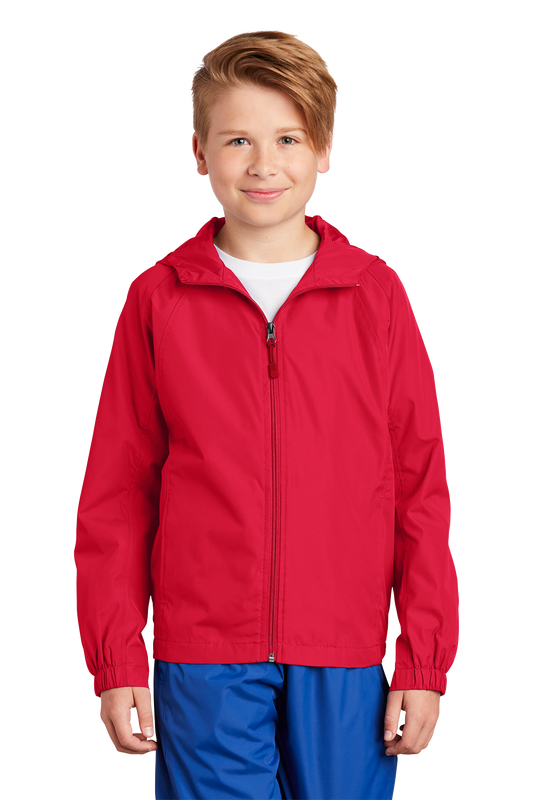 Sport-Tek® Youth Hooded Raglan Jacket (YST73)