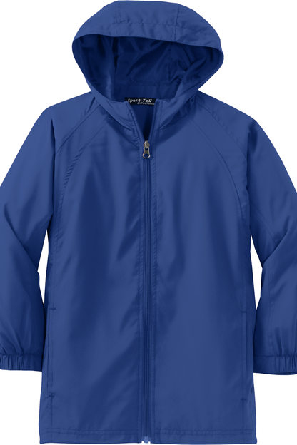 Sport-Tek® Youth Hooded Raglan Jacket (YST73)